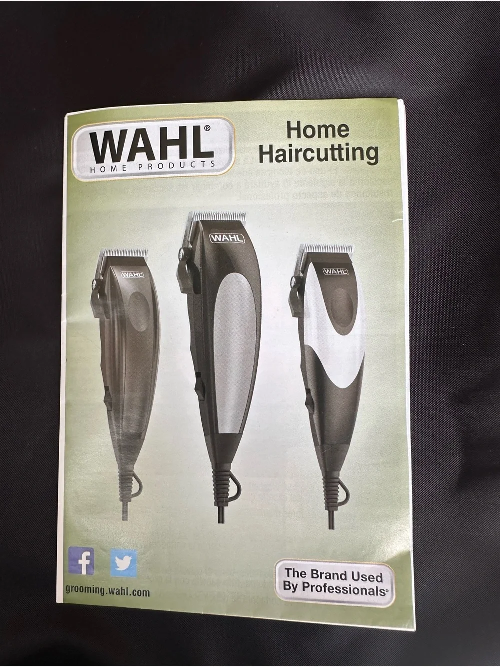 Wahl Blue & White Corded Hair Clipper Set with Color-Key Guards